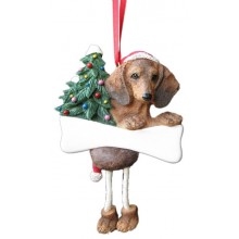 Dachshund Dangling Legs Dog Ornament